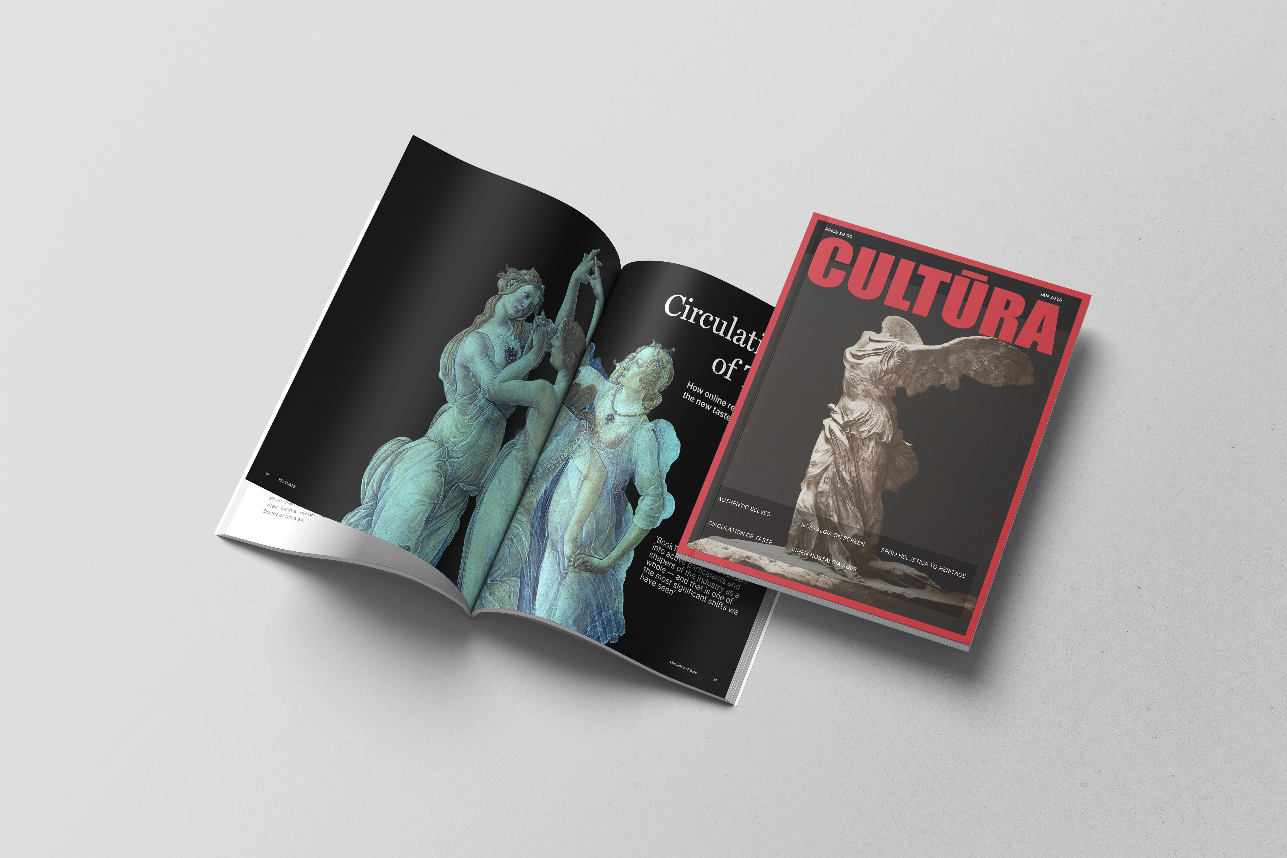 CULTŪRA magazine preview