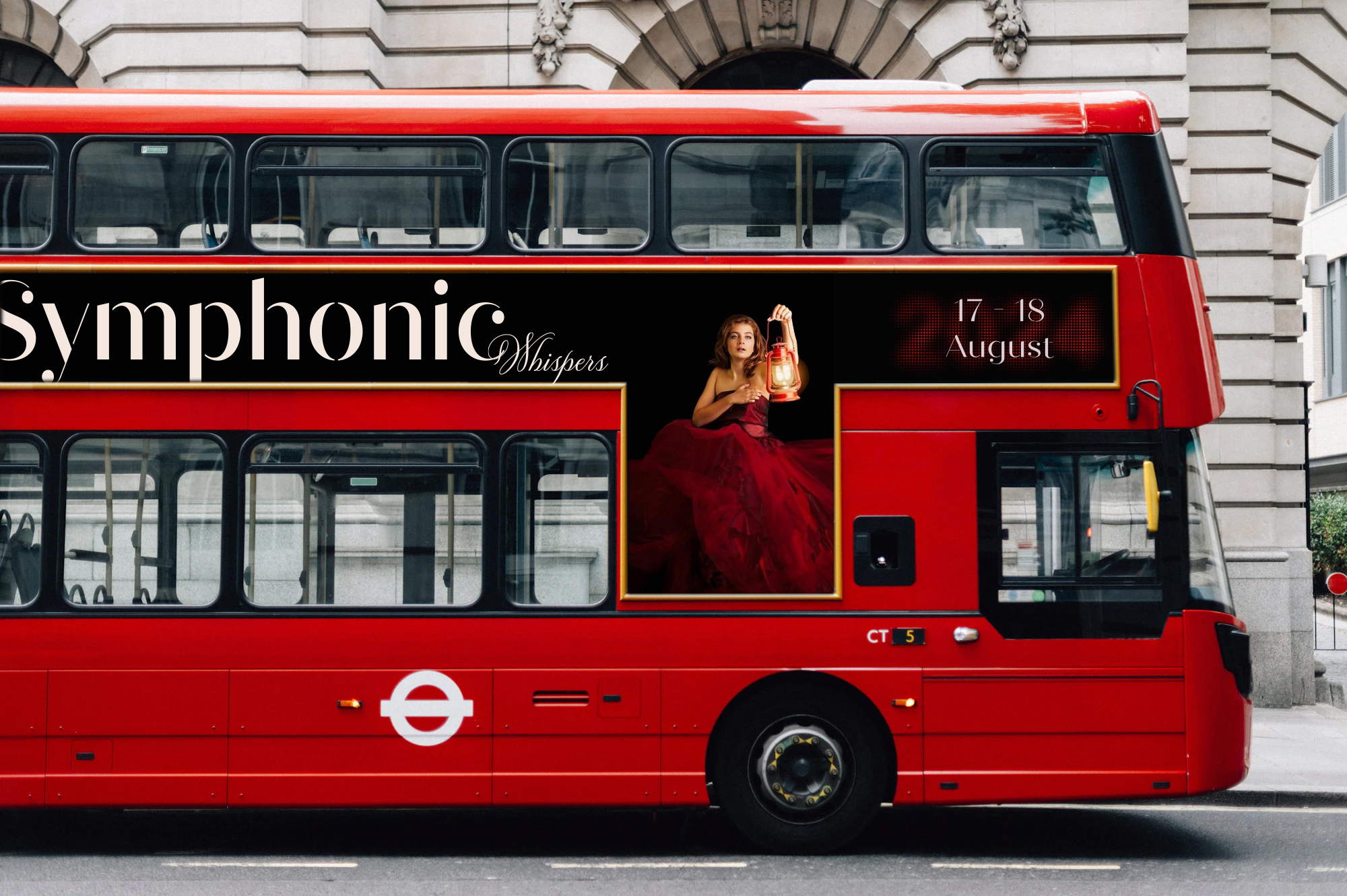 Symphonic Whispers — London bus wrap
